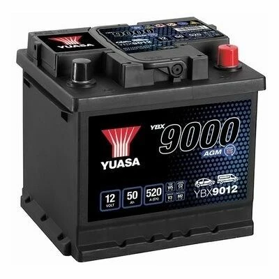 Yuasa YBX9000 AGM Start Stop Plus Batteries